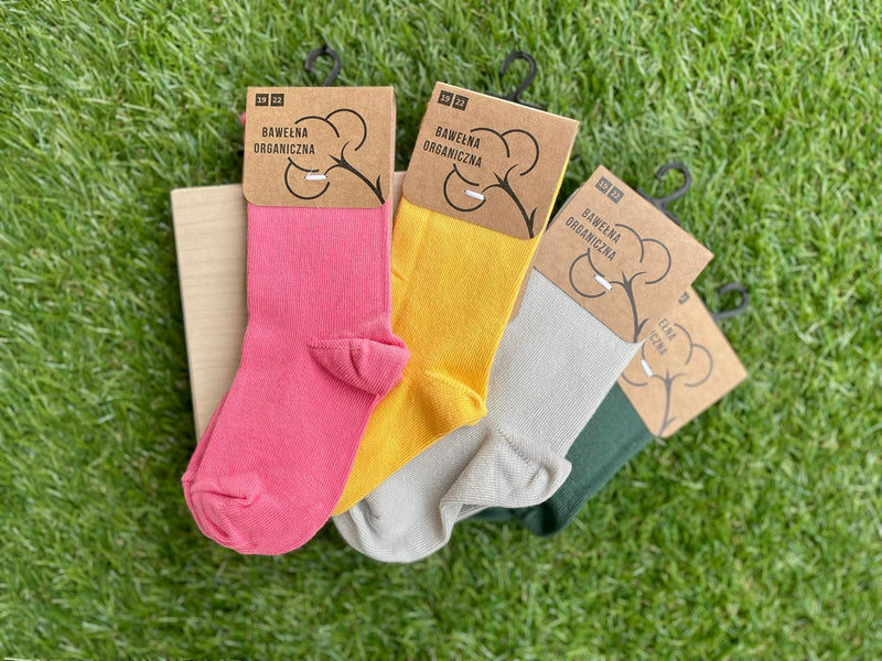 Soft Organic Cotton Socks