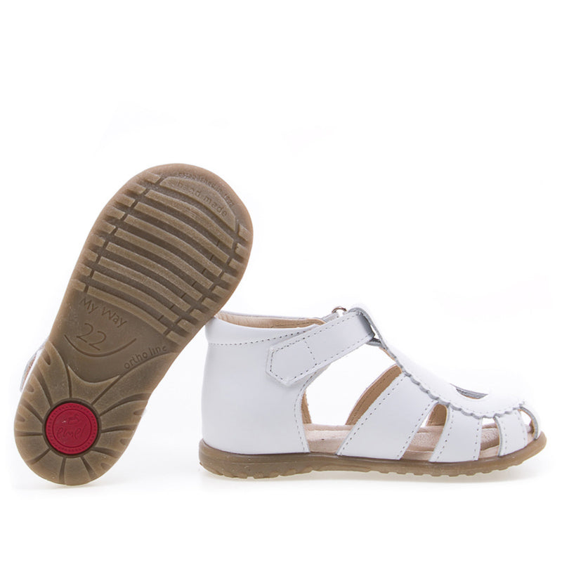 Leather First Shoe Sandal (E2183A-1)