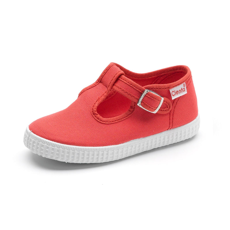 Red T-bar Shoes